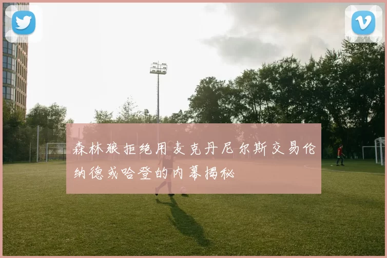 森林狼拒绝用麦克丹尼尔斯交易伦纳德或哈登的内幕揭秘